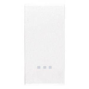 Eikon tasto 1 modulo bianco 20021.b