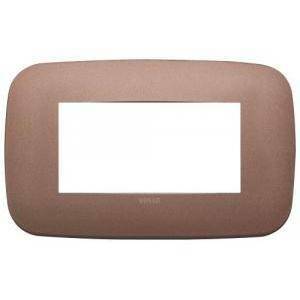 Arke' placca round 4 moduli color bronzo matt 19684.24