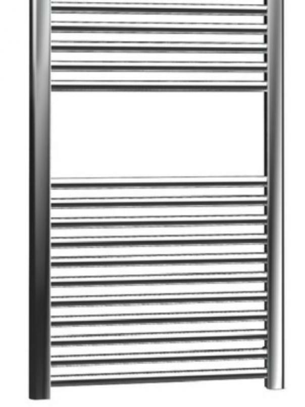 ercos spa ercos spa scalda salviette elettrico 300w monica colore cromo astce-500770 - foto 1