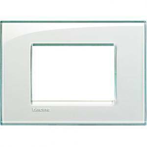 Livinglight placca 3 moduli colore acquamarina lna4803ka