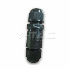 Raccordo stagno con morsettiera colore nero 3621