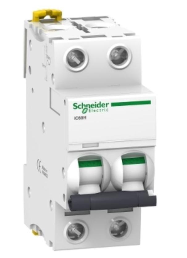 Interruttore magnetotermico Schneider Electric Acti9 iC60H 2P 16A 10000A curva C -A9F89216 01