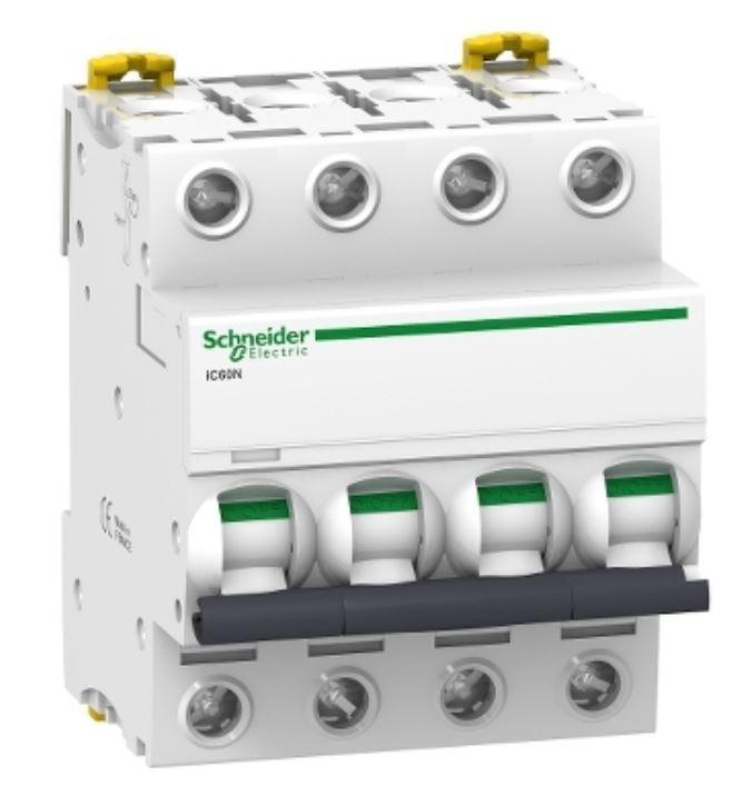 Interruttore magnetotermico Schneider Electric Acti9 iC60N 4P 16A 6000A curva C -A9F79416 01