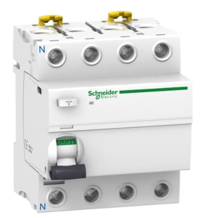 Interruttore differenziale Schneider Electric Acti9 ilD 4P 40A 30mA Tipo AC - A9R41440 01