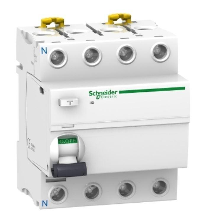 Interruttore differenziale Schneider Electric Acti9 ilD 4P 63A 300mA tipo AC - A9R44463 01