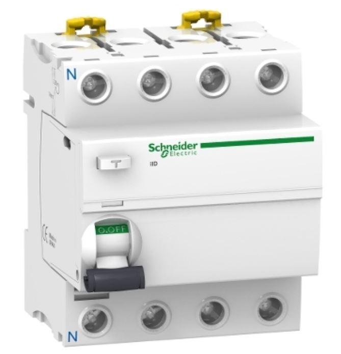 Interruttore differenziale Schneider Electric Acti9 ilD 4P 40A 300mA tipo AC - A9R44440 01