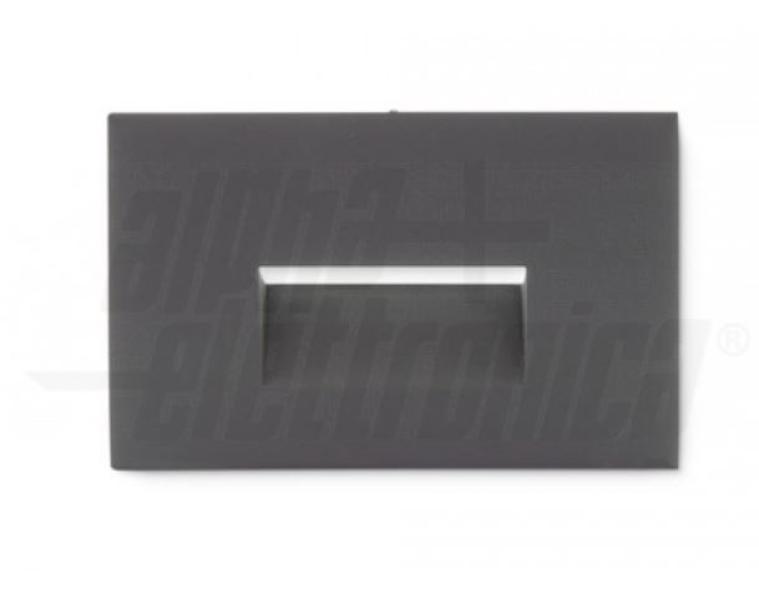 Cornice segnapasso Alpha Elettronica Zero per articolo JO491 grigio - JO491G 02