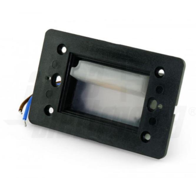 Segnapasso led asimmetrico Alpha Elettronica Zero da incasso per scatola 503 2W 3000K IP65 - JO491WW 01
