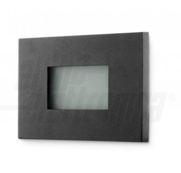 Cornice segnapasso Alpha Elettronica Magica per articolo JO490 nero - JO490B 02