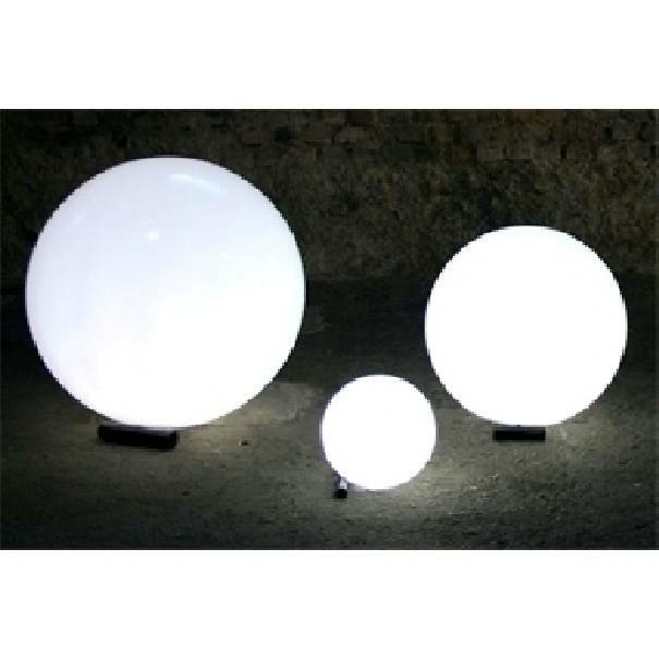 slide slide globo luminoso da giardino diametro 40cm base inox lp-sff040 - foto 1