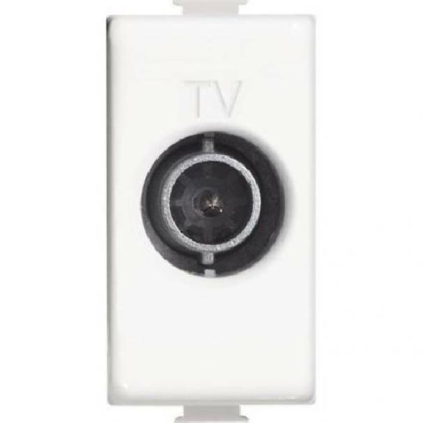 bticino bticino matix presa tv diretta 1 modulo bianco am5202d - foto 1