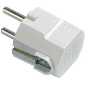 Materiale elettrico spina volante schuko 2p+t 16a bianca 80070 rs96001