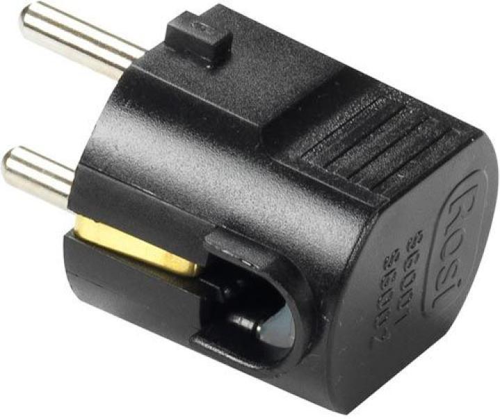 rosi rosi materiale elettrico spina volante schuko 16a nera rs96002 - foto 1