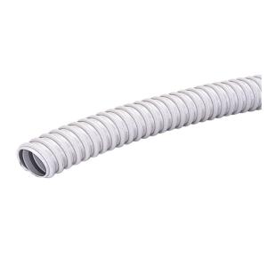Guaina spiralata autoestinguente  diametro 12mm da 10m grigio - tfgs012gs010