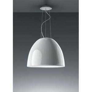 Lampada a sospensione nur gloss 205w attacco e27 colore bianco a242100