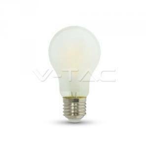 Lampadina goccia led filamento opale 5w attacco grande e27 luce calda 7178
