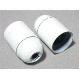 Portalampada e27 liscio colore bianco  71120