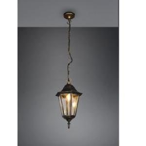 Sospensione  mella e27 4w 2700k ip44 ruggine - 306360128