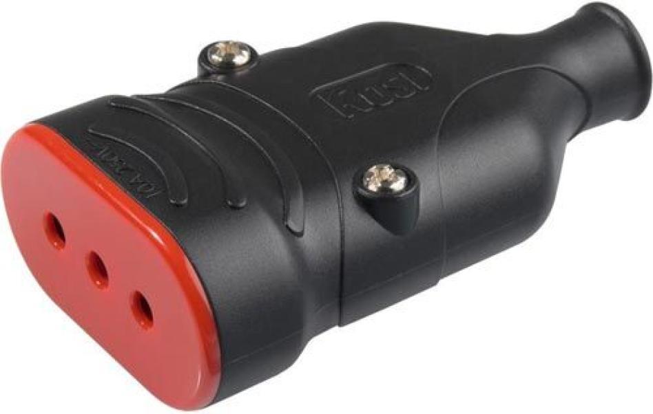 rosi rosi materiale elettrico presa mobile antischiacciamento 10a 2p+t rs78204 - foto 1