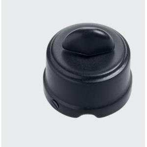 Interruttore deviatore rotativo  simplex 1p 10ax nero opaco - sx110.n