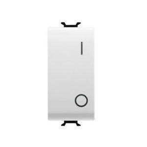 Chorus interruttore 1 modulo 2 poli 16ax colore bianco gw10004