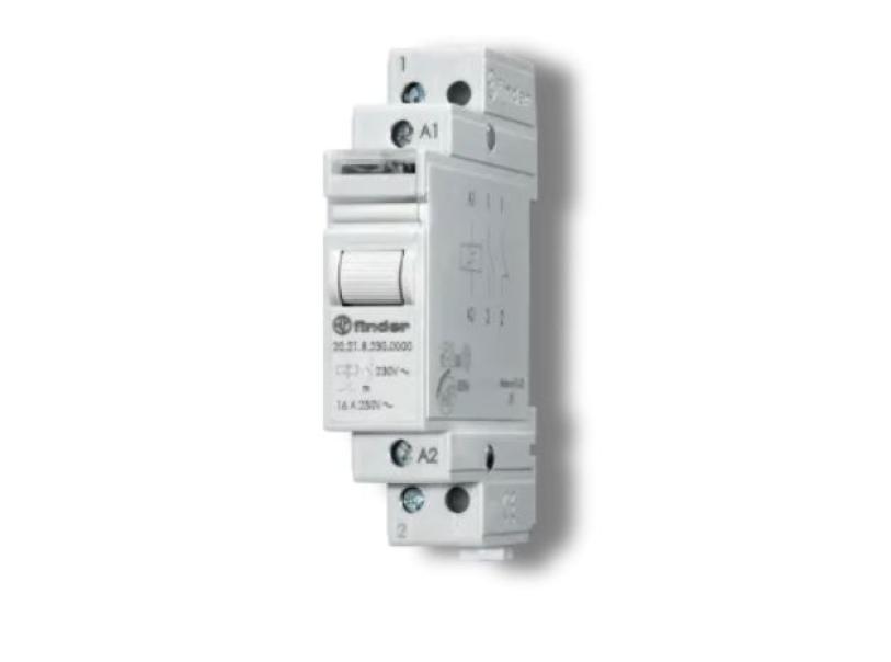 Relu00e8 ad impulsi modulare Finder 16A 12V 2NO - 202280120000 01