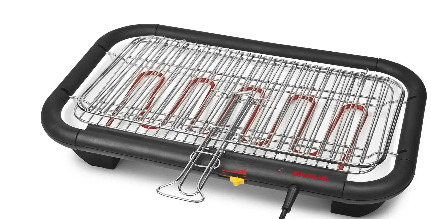 Barbecue Ferrari Galactic Grill Compatto da Tavolo Elettrico 2000W - G10027 01