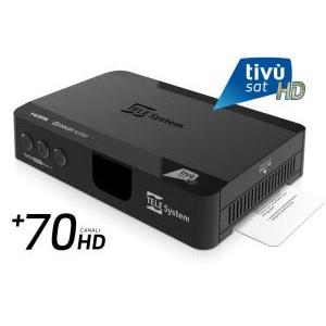 Ricevitore satellitare hd  dvb-s/s2 con smart card tivùsat - 58010097