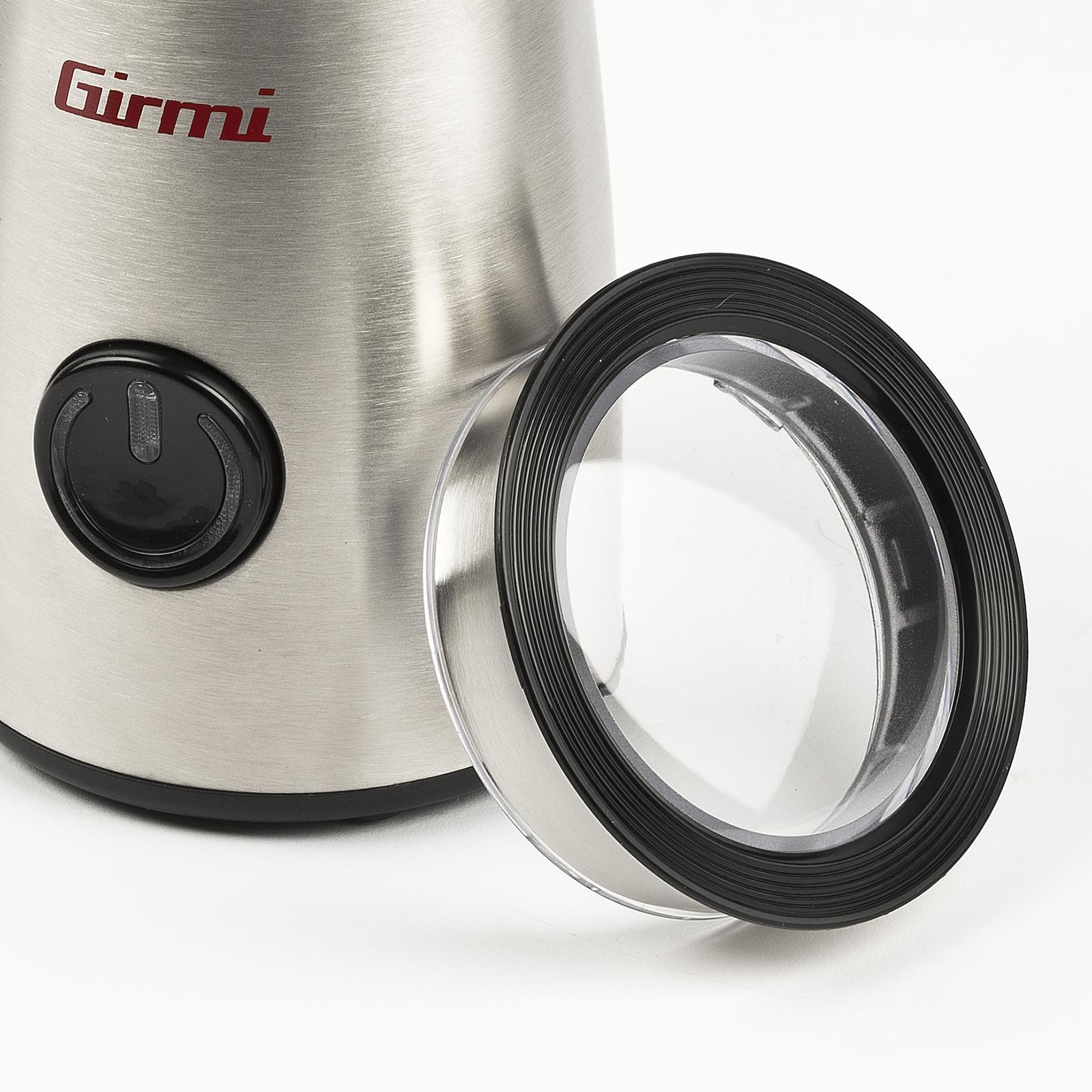 Macinacaffu00e8 Elettrico Girmi Compatto con Lame in Acciaio Inox - MC01 02