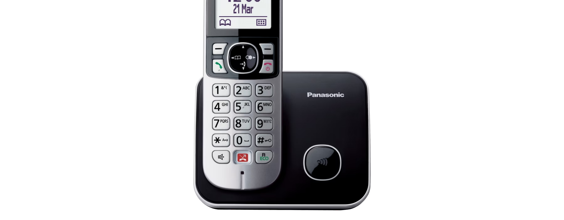 Cordless Digitale Panasonic con Vivavoce Full Duplex - KXTG6851JTS 01
