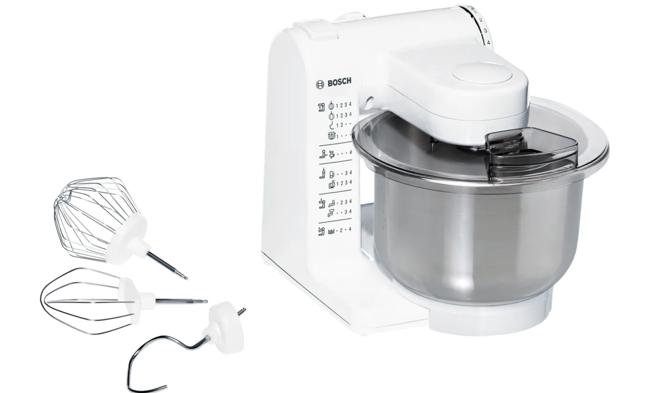 Impastatore Bosch 500W 4 Velocitu00e0, Ciotola 3.9L - MUM4407 01