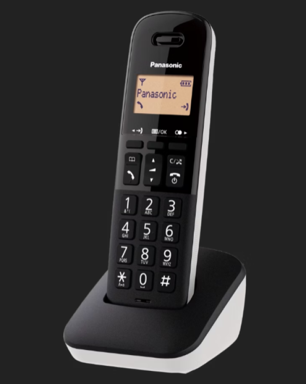 telefono cordless panasonic dect con display lcd retroilluminato