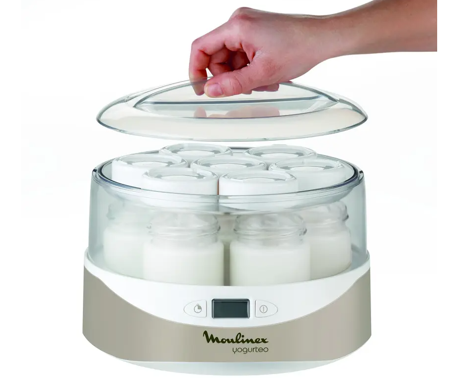  Yogurtiera Elettrica Moulinex con 7 Vasetti in Vetro da 160 ml - YG231E 03