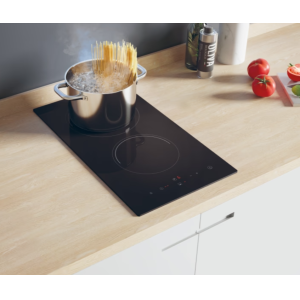 Piano cottura  a induzione 2 zone nero in vetroceramica 288x520 mm -  cid30g3