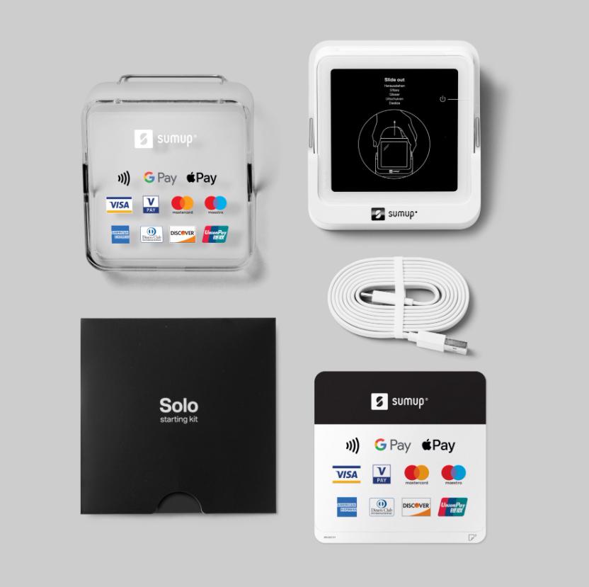Lettore di carte Sumup Solo bianco - 806610001 04