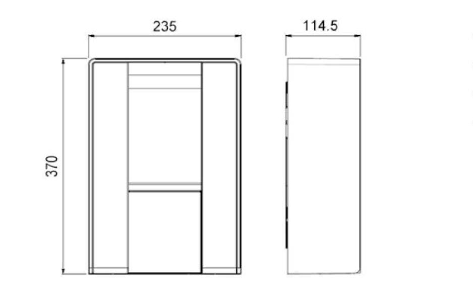 WallBox Scame 1 presa tipo 2 32A 230Vac 7,4kW con blocco spina controllo smart APP - 205.W219-B 02