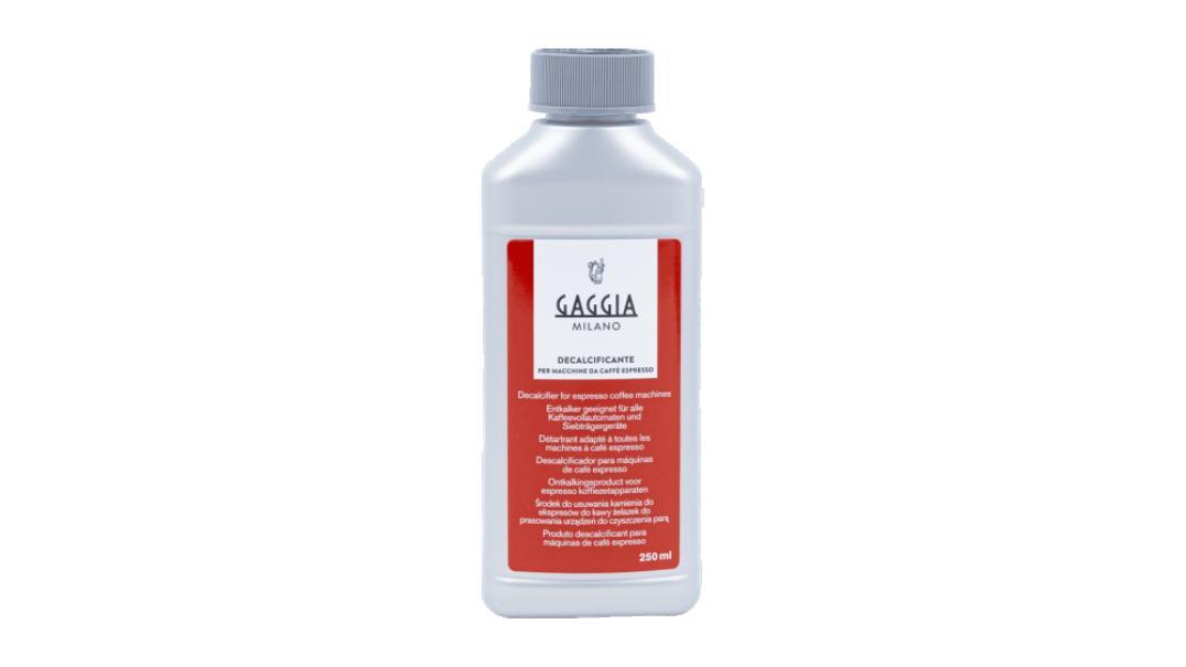 flacone decalcificante gaggia 250 ml per macchina da caffe espresso fronte