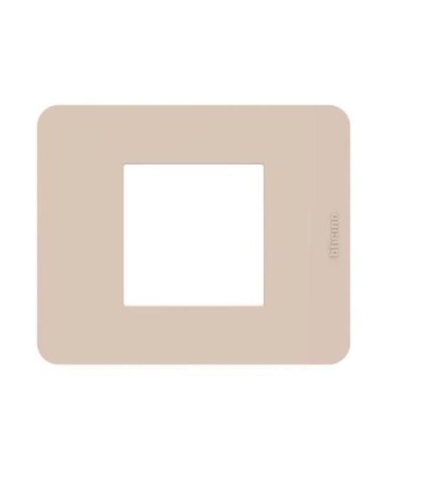 Placca Bticino MatixGo 2 moduli ritual - JA4802TR 01