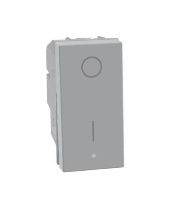 Interruttore Bticino MatixGo 2P 16A 1 modulo grigio - JG4002 01