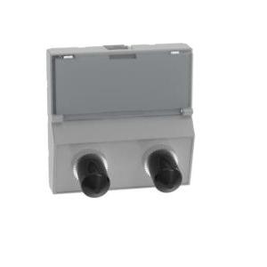 Connettore ottico  matixgo st 2 moduli grigio -  jg4268st