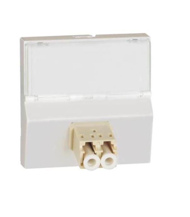 Connettore ottico Bticino MatixGo LC 2 moduli bianco - JW4268LC 01
