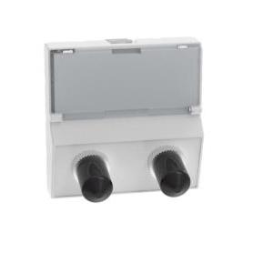 Connettore ottico  matixgo st 2 moduli bianco - jw4268st