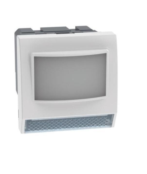 Lampada segnapasso + IR Bticino MatixGo 2 moduli bianco - JW4382IR 01