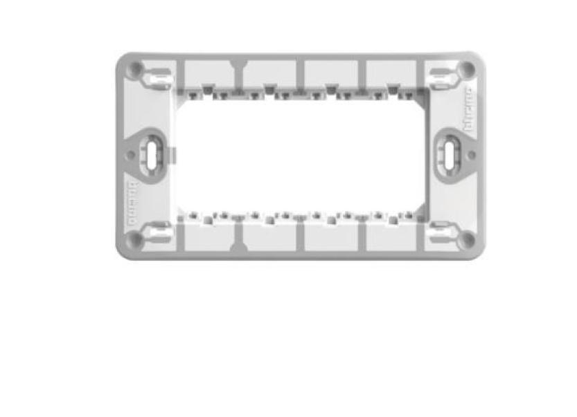 Supporto Bticino MatixGo a vite 4 moduli - J4704 01
