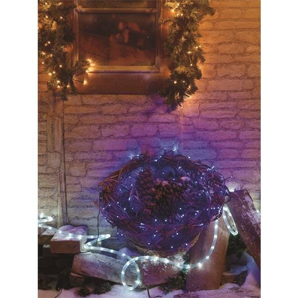 giocoplast natale giocoplast minilucciola led blu 5 metri per esterno con giochi luce 14308839 - foto 1