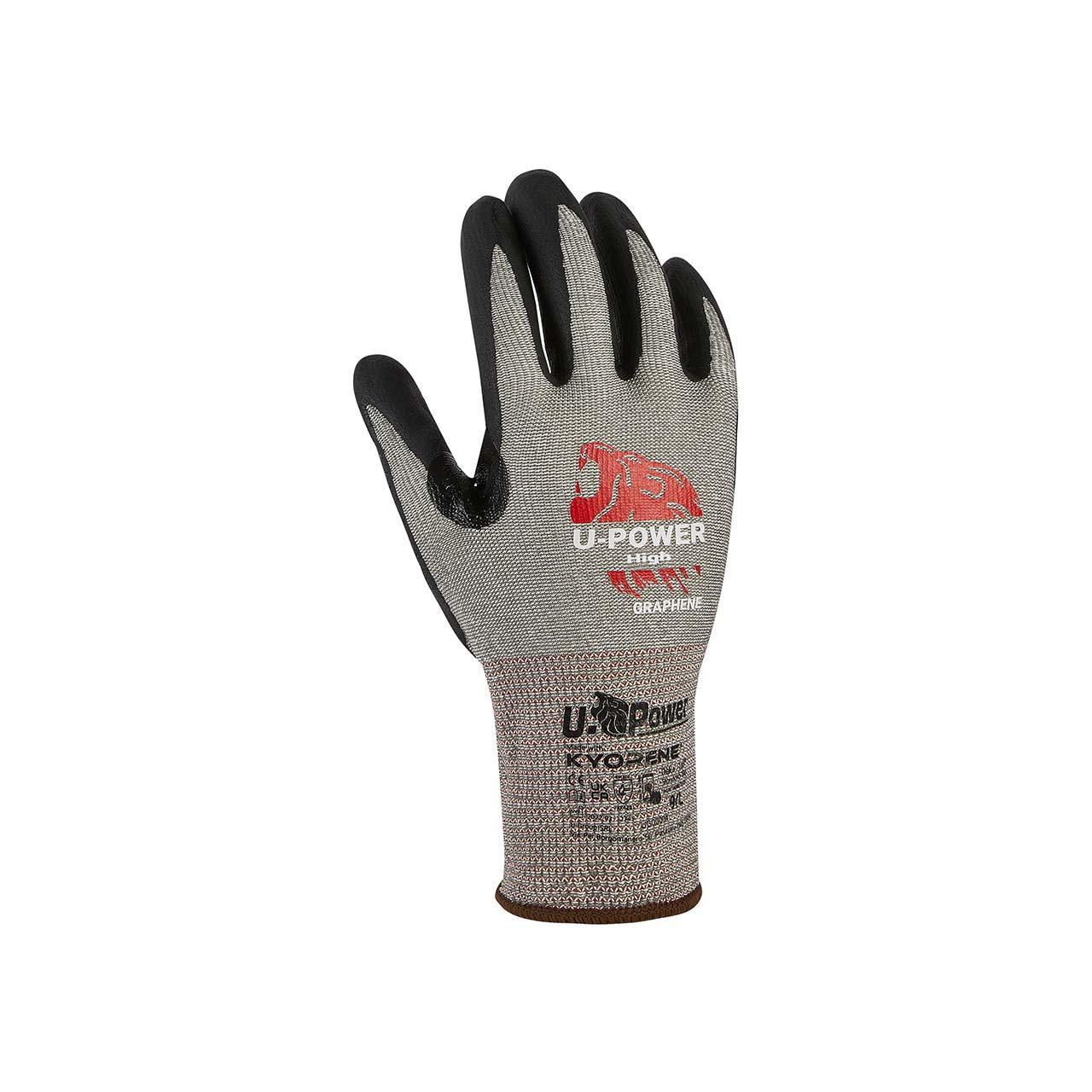 Guanti da lavoro U-Power High taglia 11 grigio e nero - UG00004/11 01