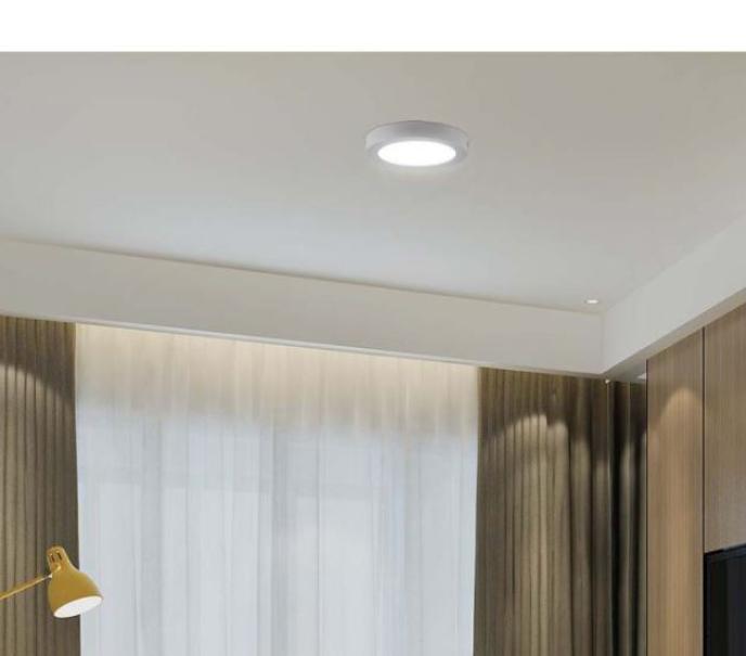 Pannello led V-tac montaggio superficie retroilluminato 12W 4000K VT-60012-RD - 7874 05