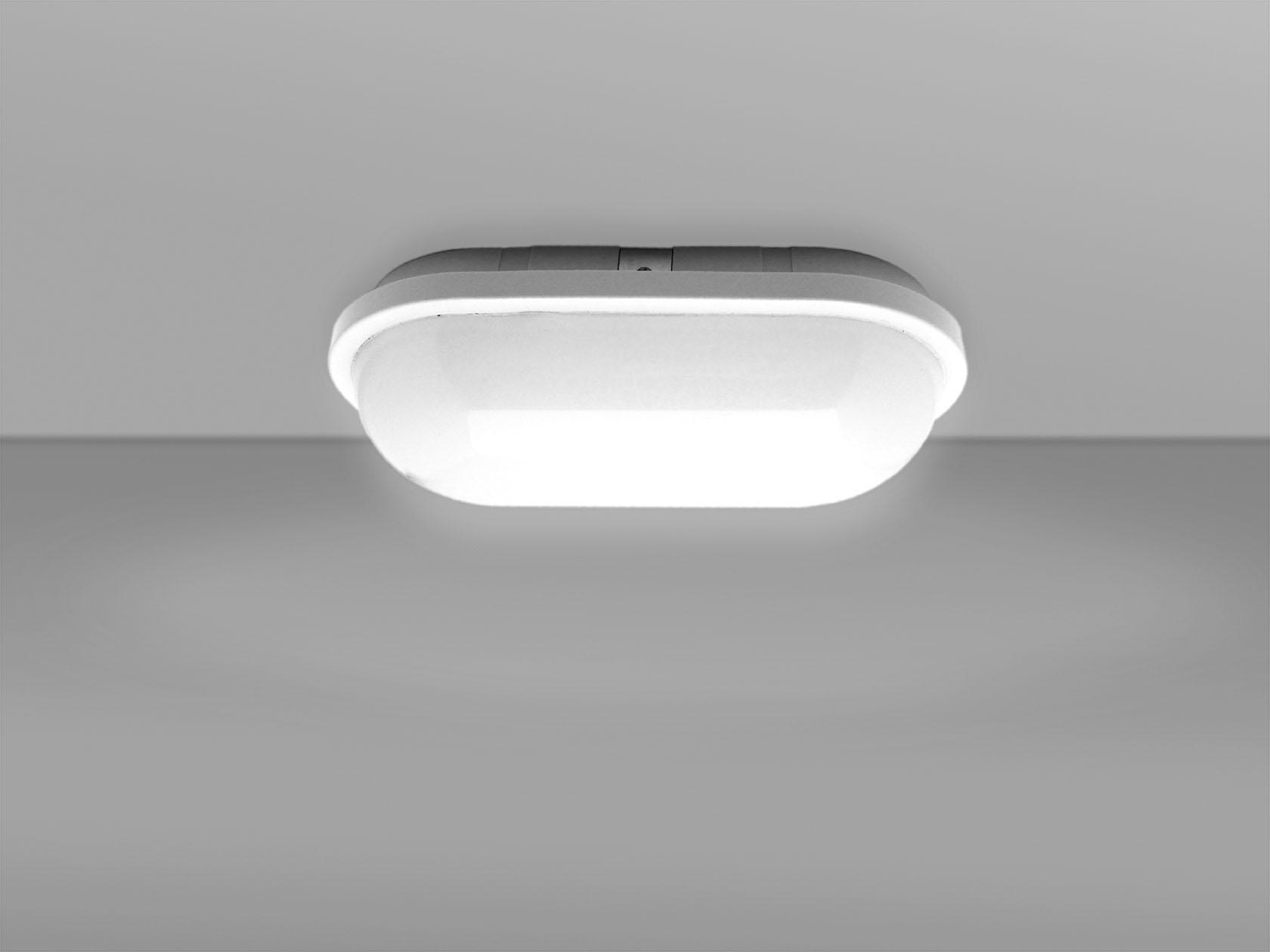 Plafoniera ovale Nobile IP65 20W luce calda 3000K - PLO27/3K 01