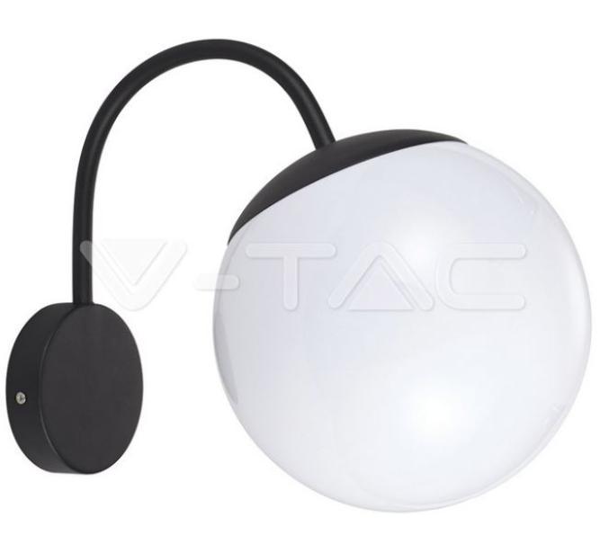Lampada da parete V-tac da esterno IP44 E27 nero opaco VT-1223 -  11823 01