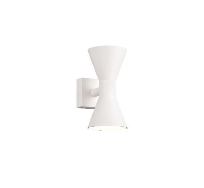 Applique Trio Lighting Ardas 2xGU10 IP44 biemissione bianco - 212560231 01